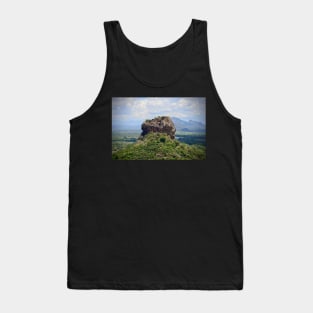 Sigiriya Sri Lanka rock / Swiss Artwork Photography Tank Top